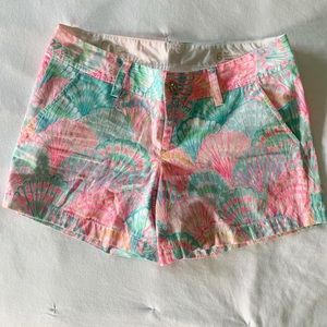 EUC Lilly Pulitzer Callahan Shorts, Oh Shello